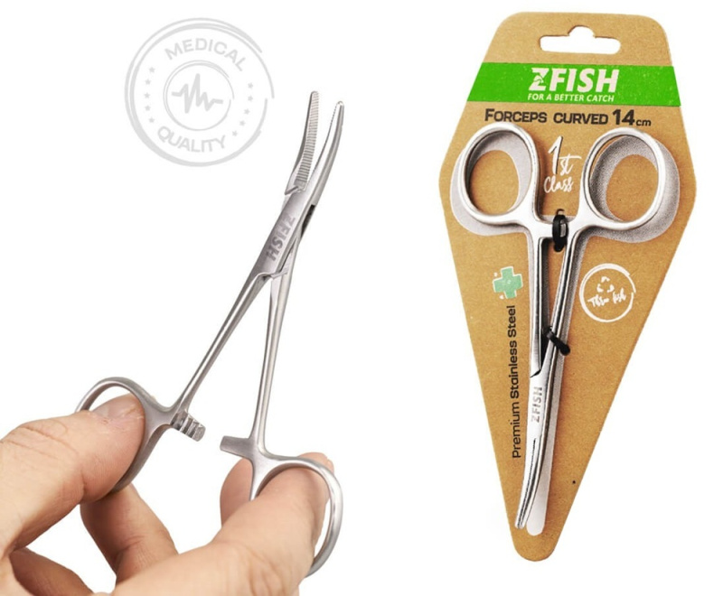 Zfish pean zahnutý - 10 cm