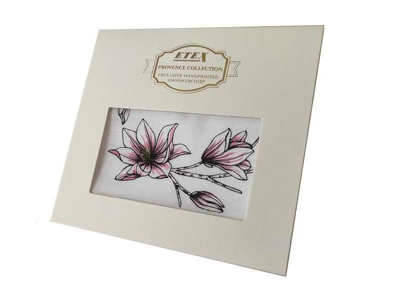 Etex Kapesník L35 dárková krabička Magnolie (1 ks) Varianta: Kapesník L35 dárková krabička Magnolie (1 ks)