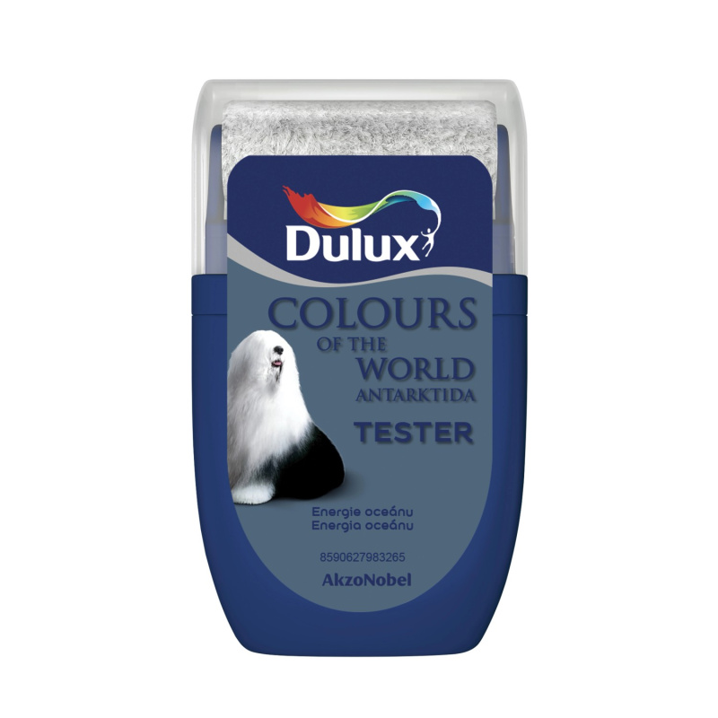 Dulux Tester, interiérová barva Colours Of The World energie oceánu 30 ml