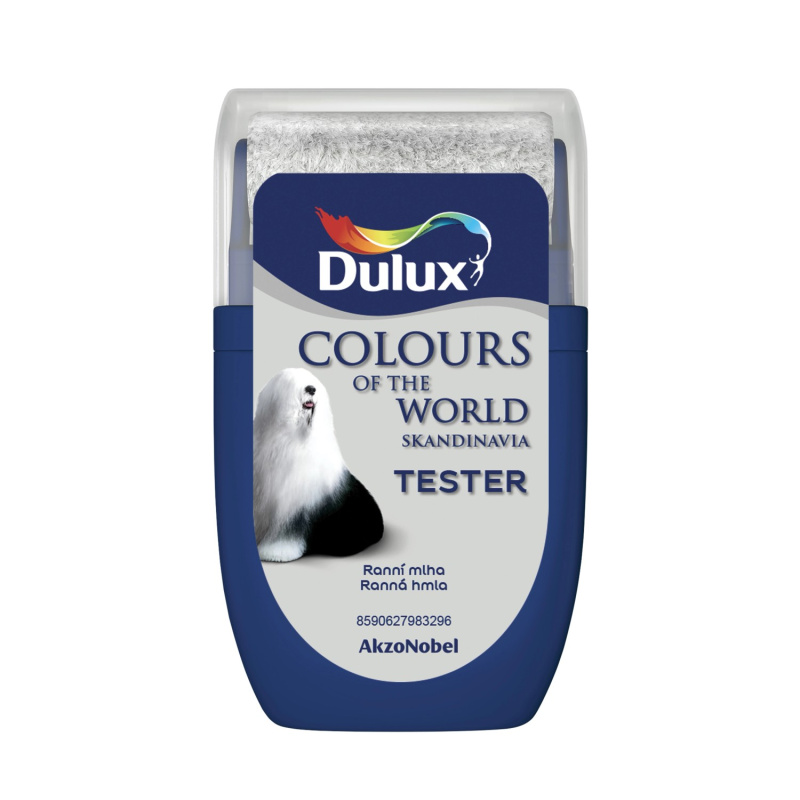 Dulux Tester, interiérová barva Colours Of The World ranní mlha 30 ml