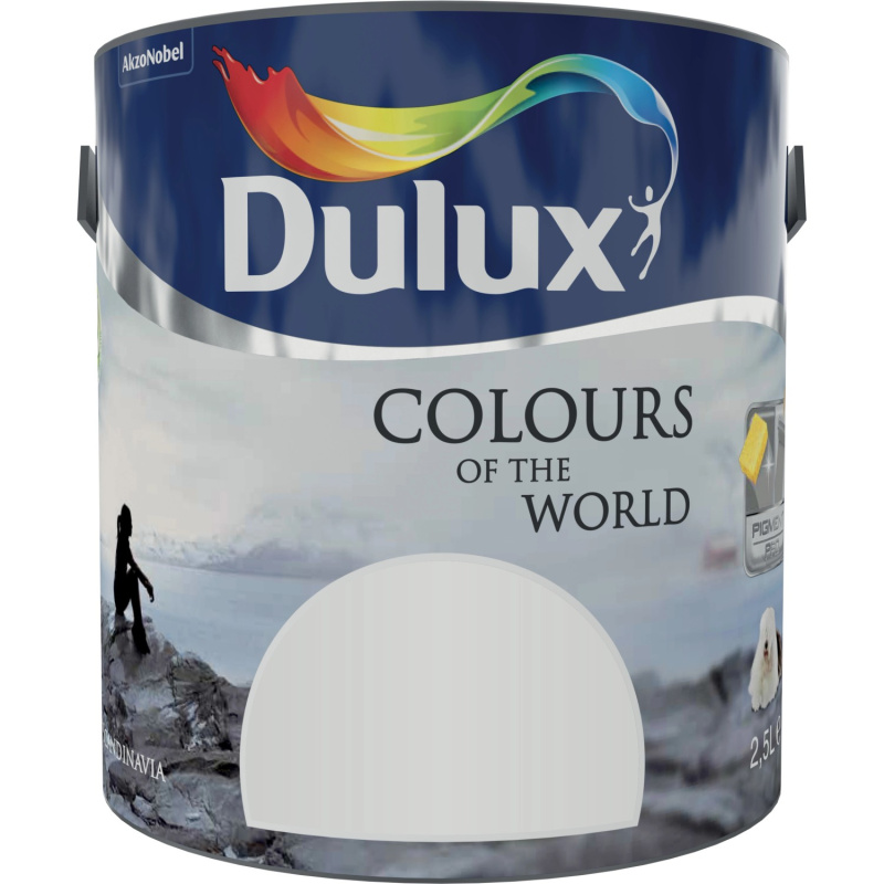 Dulux Interiérová emulzní barva Colours Of The World ranní mlha 2,5 l