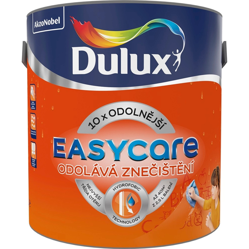 Dulux Interiérová emulzní barva EasyCare meruňkový kompot 2,5 l