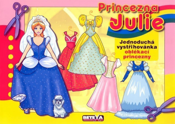 Princezna Julie - vystřihovánky