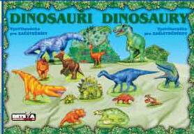 Dinosauři - Vystřihovánky pro začátečníky