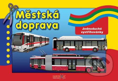Městská doprava - Jednoduchá vystřihovánky