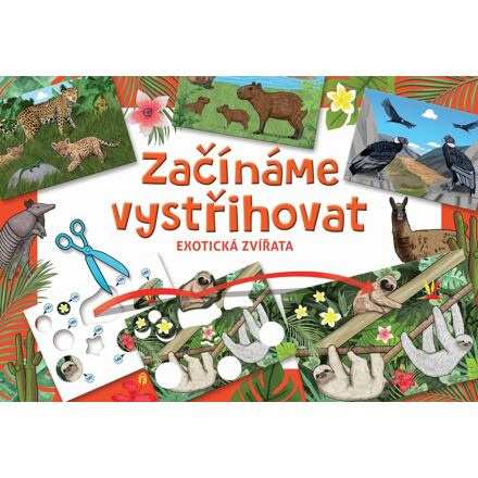 Betexa Začínáme vystřihovat - Exotická zvířata