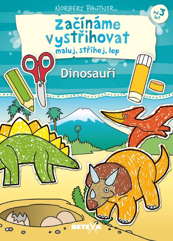 Začínáme vystřihovat - Dinosauři - Norbert Pautner