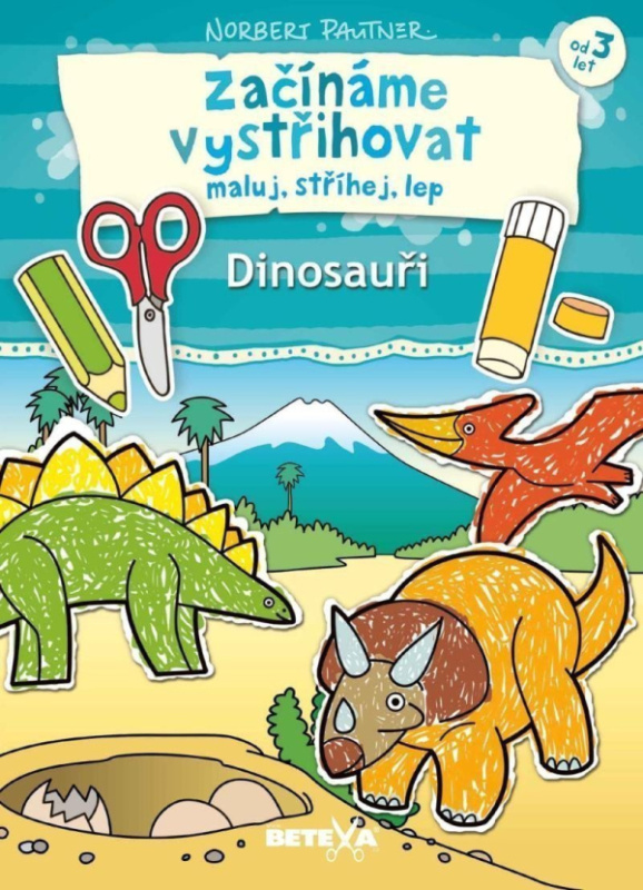 Začínáme vystřihovat - Dinosauři - Norbert Pautner