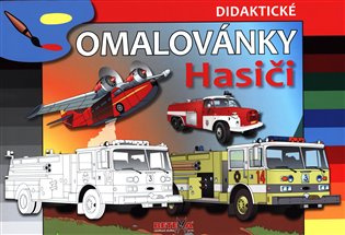 Hasiči - didaktické omalovánky
