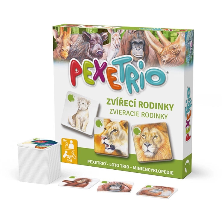 Pexetrio - Zvířecí rodinky