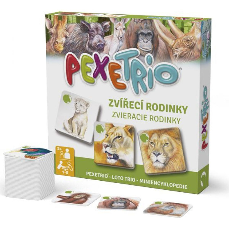 Pexetrio - Zvířecí rodinky