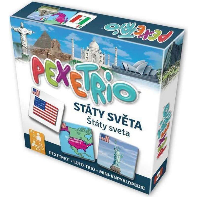 Pexetrio - Státy světa