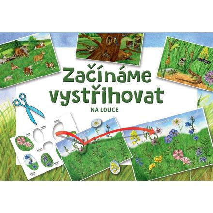 Začínáme vystřihovat - Na louce