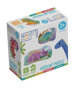 Efko KukiKuk Véééliká puzzle Dinosauři