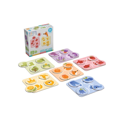 KukiKuk Véééliké loto Barevné stíny