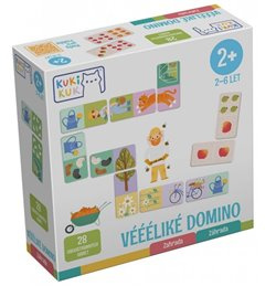 KukiKuk 80038 Véééliké domino Zahrada