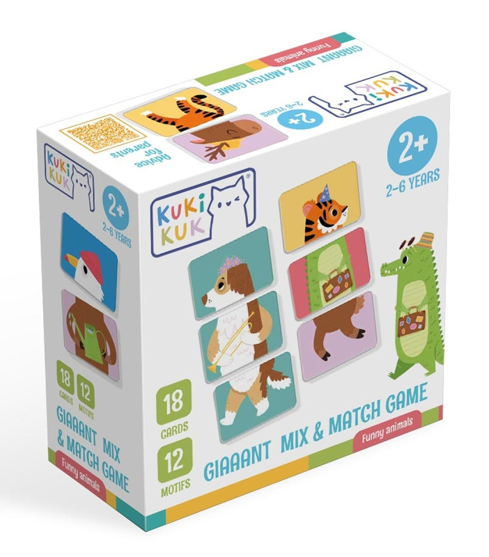 Giaaant Mix & Match Game Funny animals - hra z kategorie Společenské hry