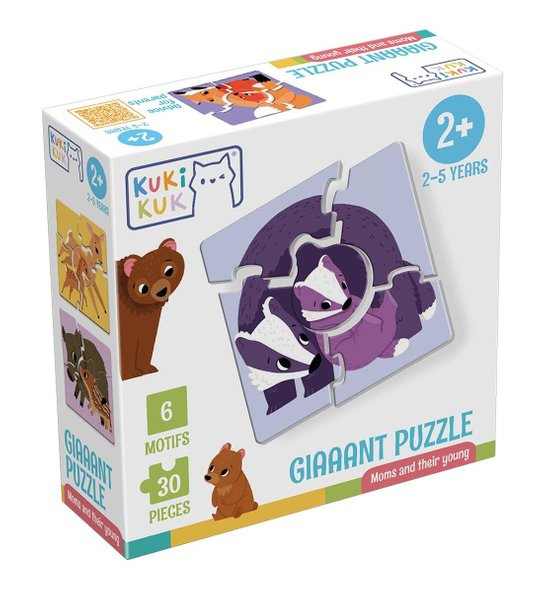 Giaaant Puzzle Mums and their young
