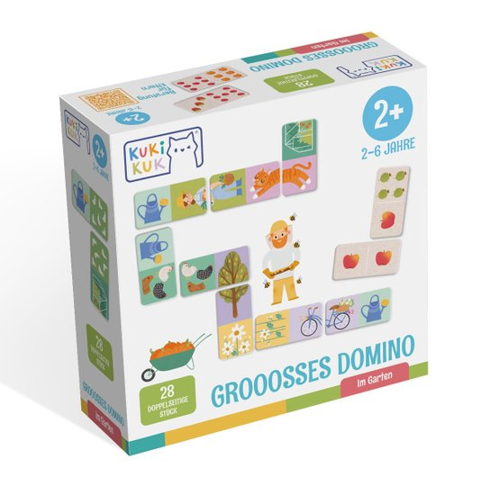 Grooosses Domino Im Garten