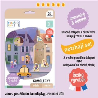 Samolepky město -  Autor Neuveden
