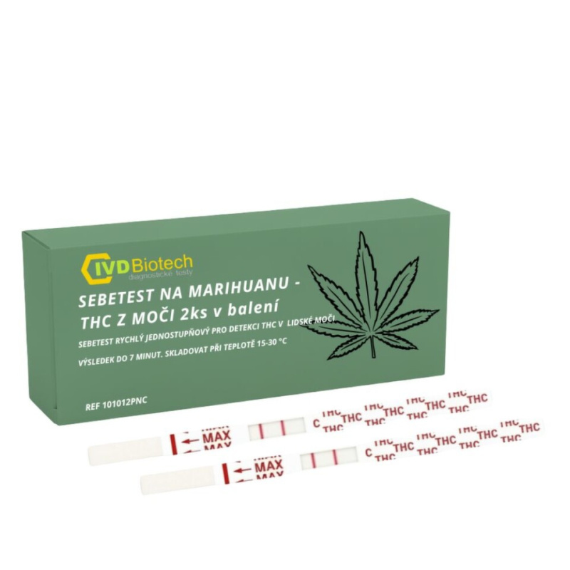 Test na marihuanu - THC z moči 2ks