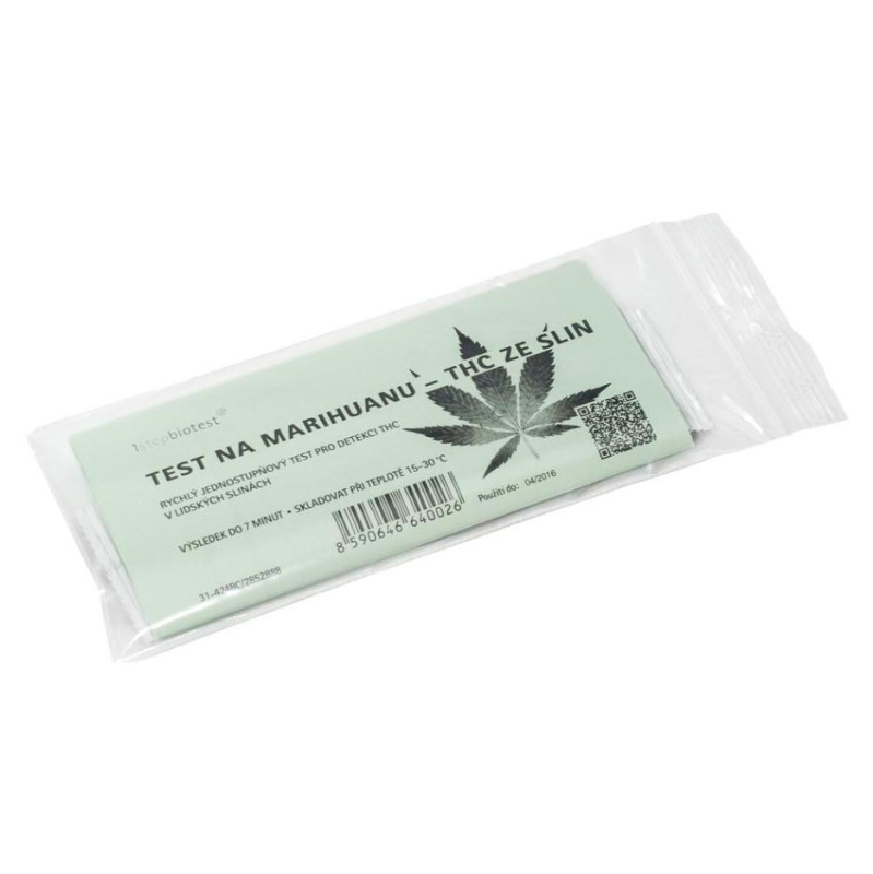 IVD Biotech 1x Drogový test na marihuanu - THC ze slin