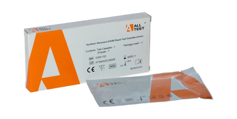 ALLTEST 1x IVD Biotech Drogový test na syntetickou marihuanu (K2) z moči