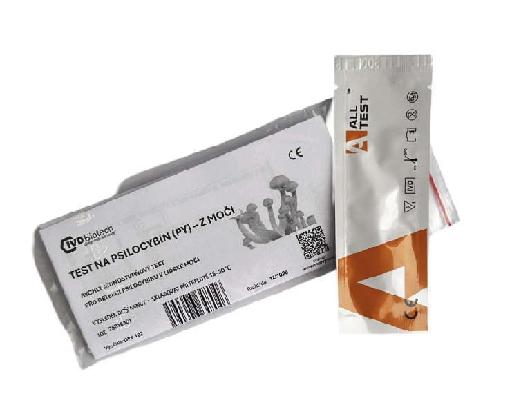 1x ALLTEST Drogový test na Psilocybin z moči