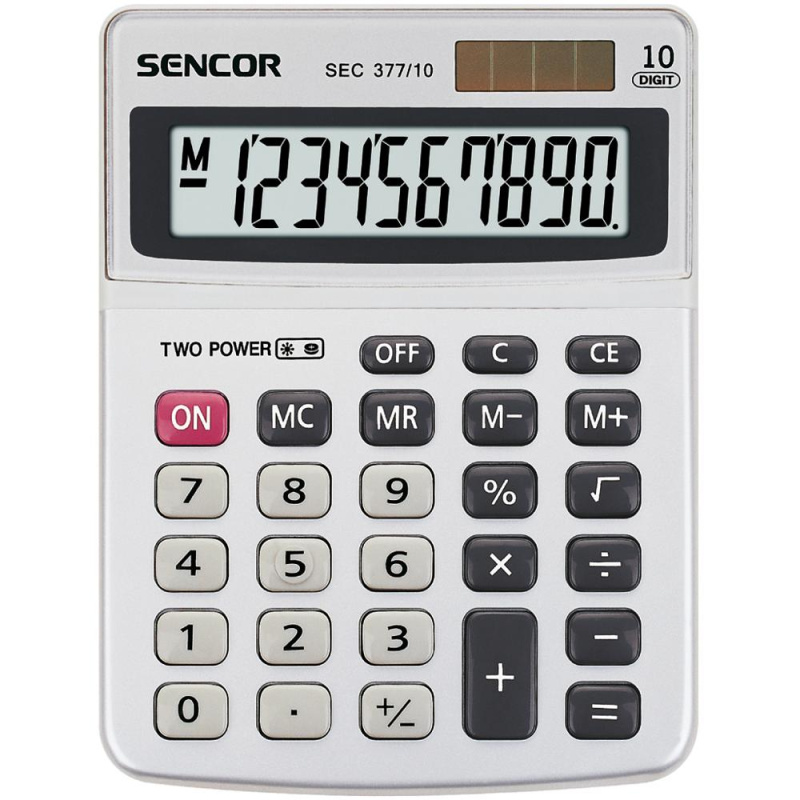 Sencor SEC 377/10 Stolní kalkulačka