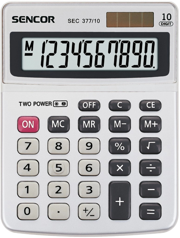 Sencor SEC 377/10 Stolní kalkulačka