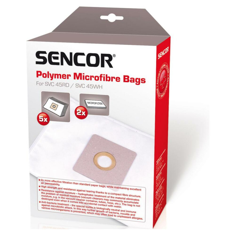 Sencor SVC 840 Mikrovlákenné sáčky do vysavače