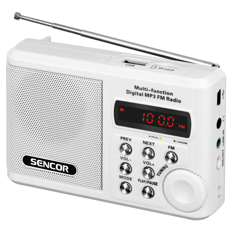 Sencor SRD 215 W Kapesní radiopřijímač
