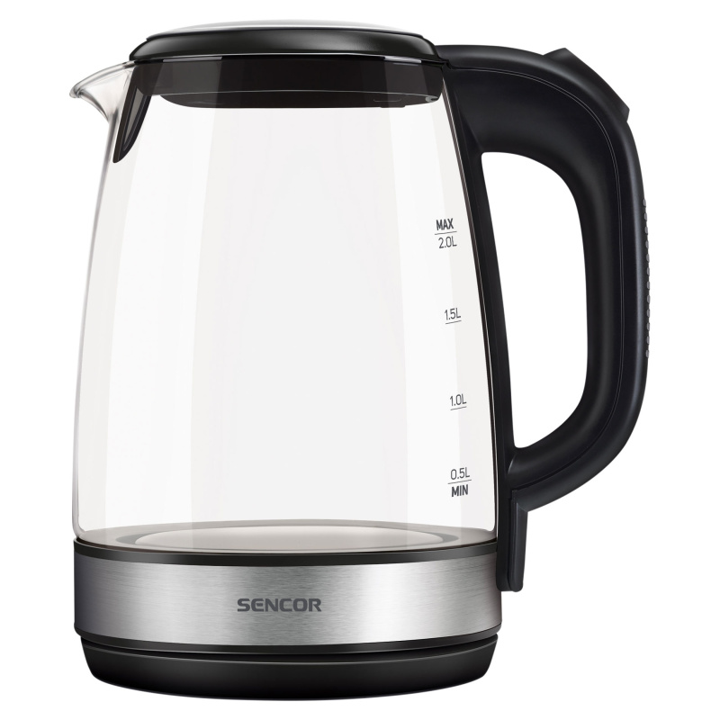 Sencor SWK 2080BK Skleněná rychlovarná konvice