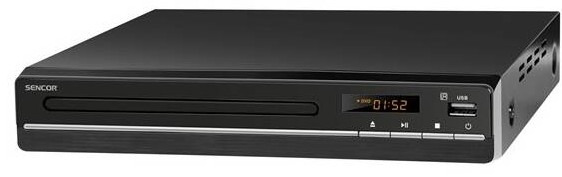 DVD přehrávač Sencor SDV 2512H / Dolby Digital 2.0 / černá Varianta: ivi1