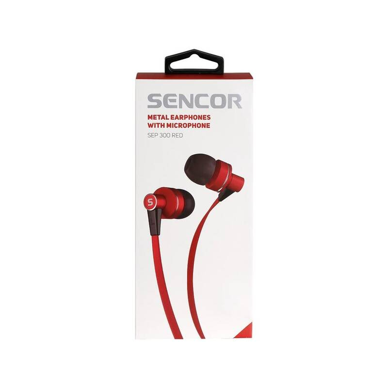 Sencor SEP 300 RED Sluchátka