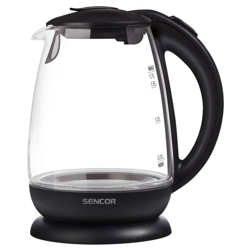 Sencor SWK 1785BK Skleněná rychlovarná konvice
