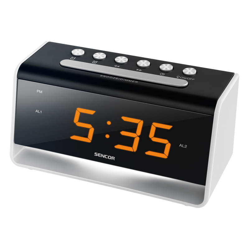 Sencor SDC 4400 Budík s LED nočním světlem