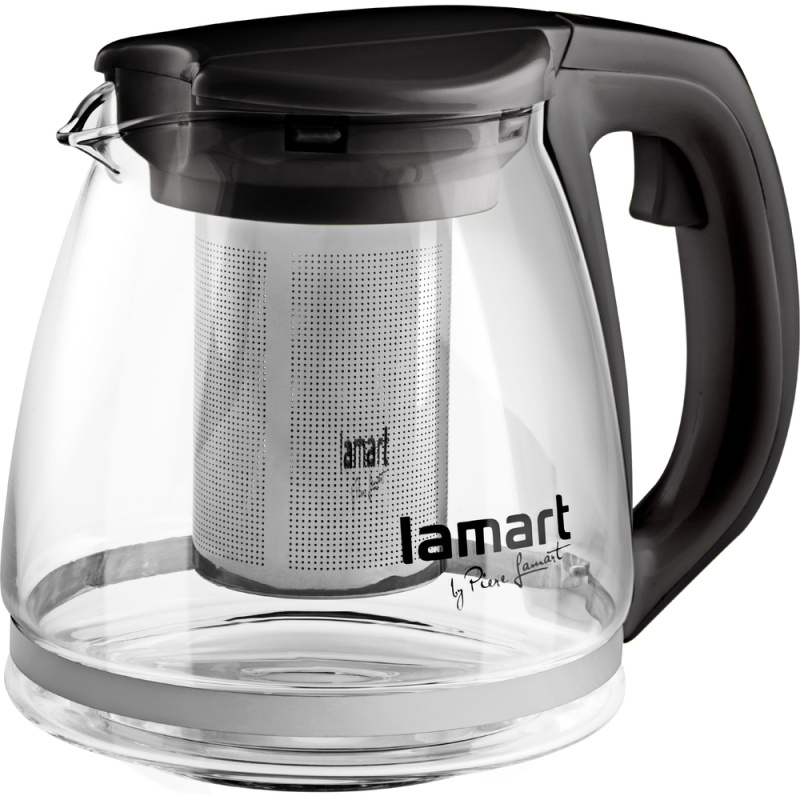 LAMART LT7025 Verre 1,1 l rychlovarná konvice černá