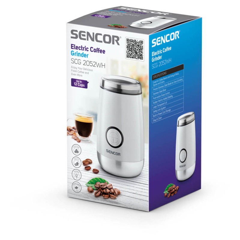 Sencor SCG 2052WH Elektrický mlýnek na kávu
