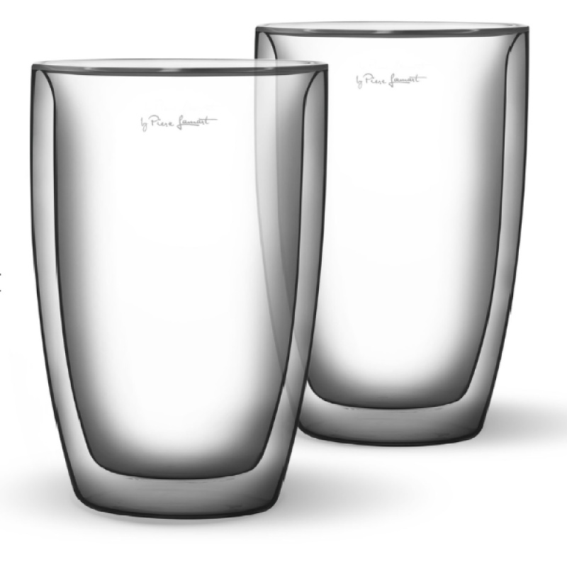 LAMART LT9011 Vaso sklenice café latté 380 ml 2 ks
