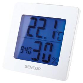 Sencor SWS 1500 W Teploměr s hodinami a budíkem
