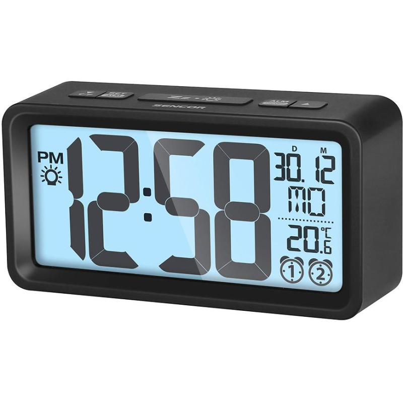 Sencor SDC 2800 B Digitální hodiny s budíkem