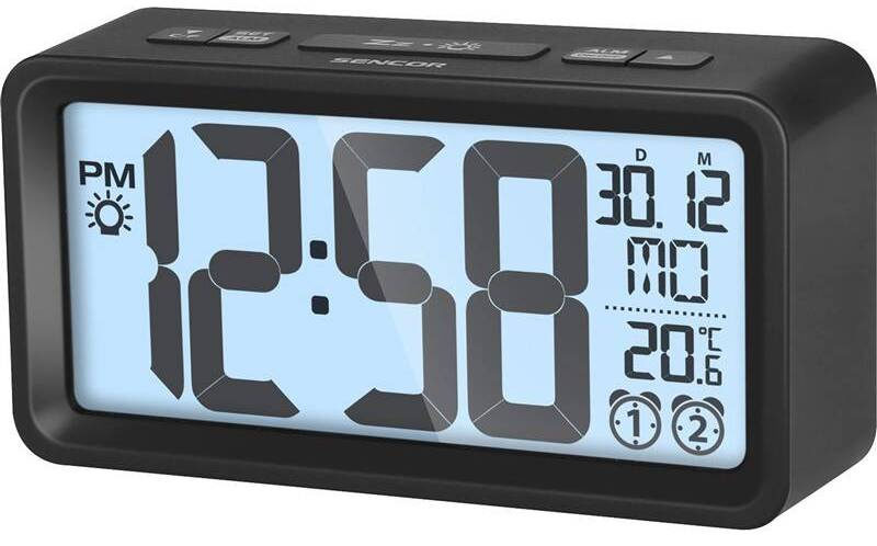 Sencor SDC 2800 B Digitální hodiny s budíkem