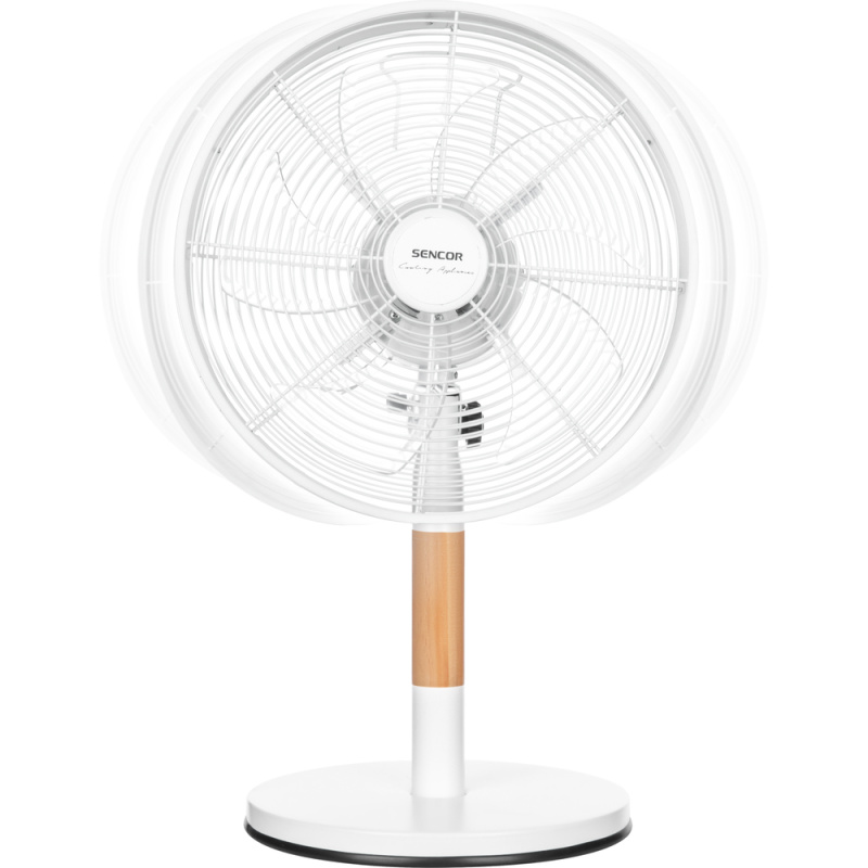 Sencor SFE 3080WH Kovový stolní ventilátor