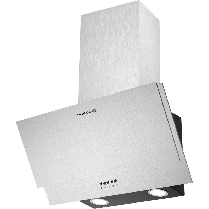 Philco Šikmá digestoř PEW 296 X, nerezová, 67,5 - 105,5 x 60 x 32 cm