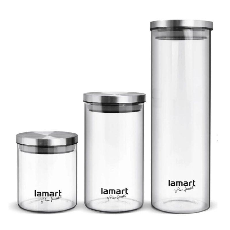 LAMART LT6025 Peut dózy kulaté 3 ks