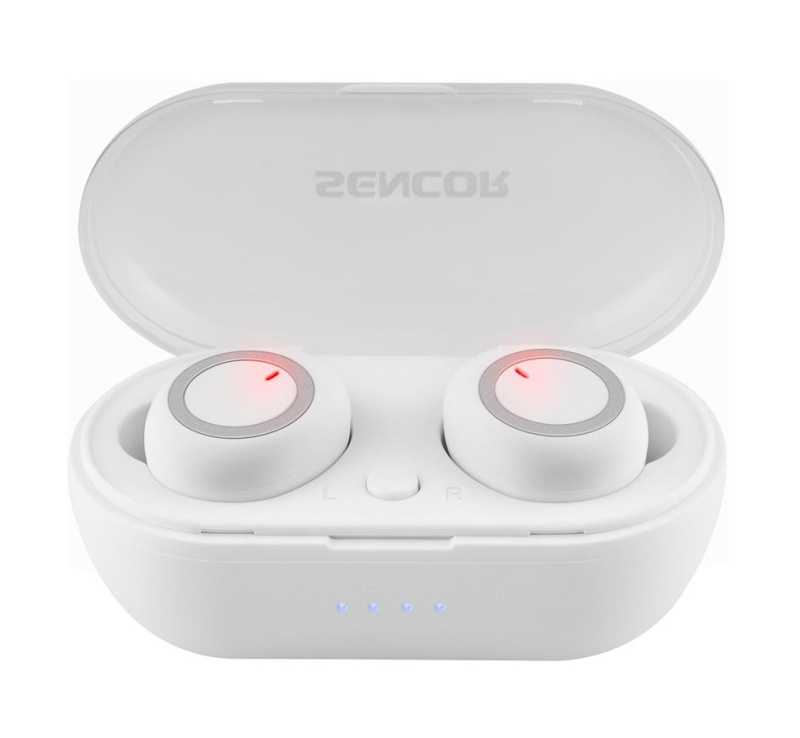 Sencor SEP 510BT WH Plně bezdrátová sluchátka TWS