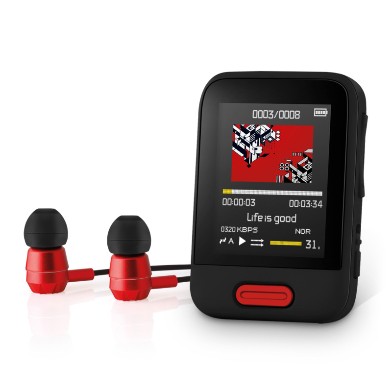 Sencor SFP 7716 BK MP3/MP4 přehrávač 16 GB s Bluetooth