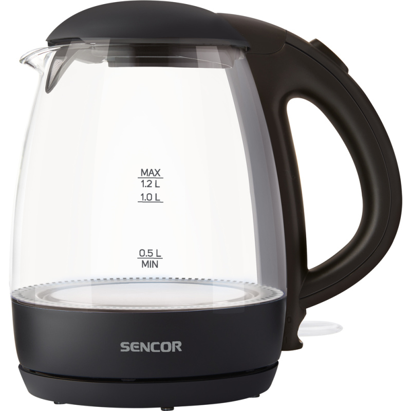 Sencor SWK 2300BK Skleněná rychlovarná konvice