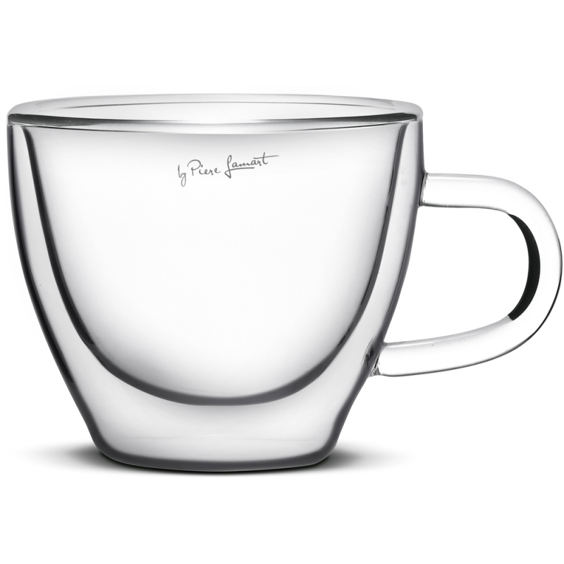 Lamart Vaso cappuccino - dvoustěnná sklenice - 192 ml, 2 ks